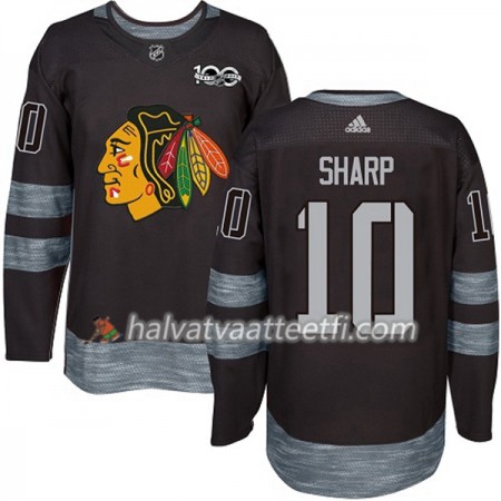 Miesten NHL Chicago Blackhawks Pelipaita Patrick Sharp 10 1917-2017 100th Anniversary Adidas Musta Authentic Miesten NHL Chicago Blackhawks Pelipaita Patrick Sharp 10 1917-2017 100th Anniversary Adidas Musta Authentic